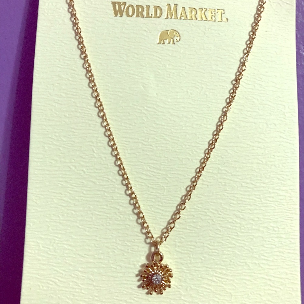Golden Sun necklace